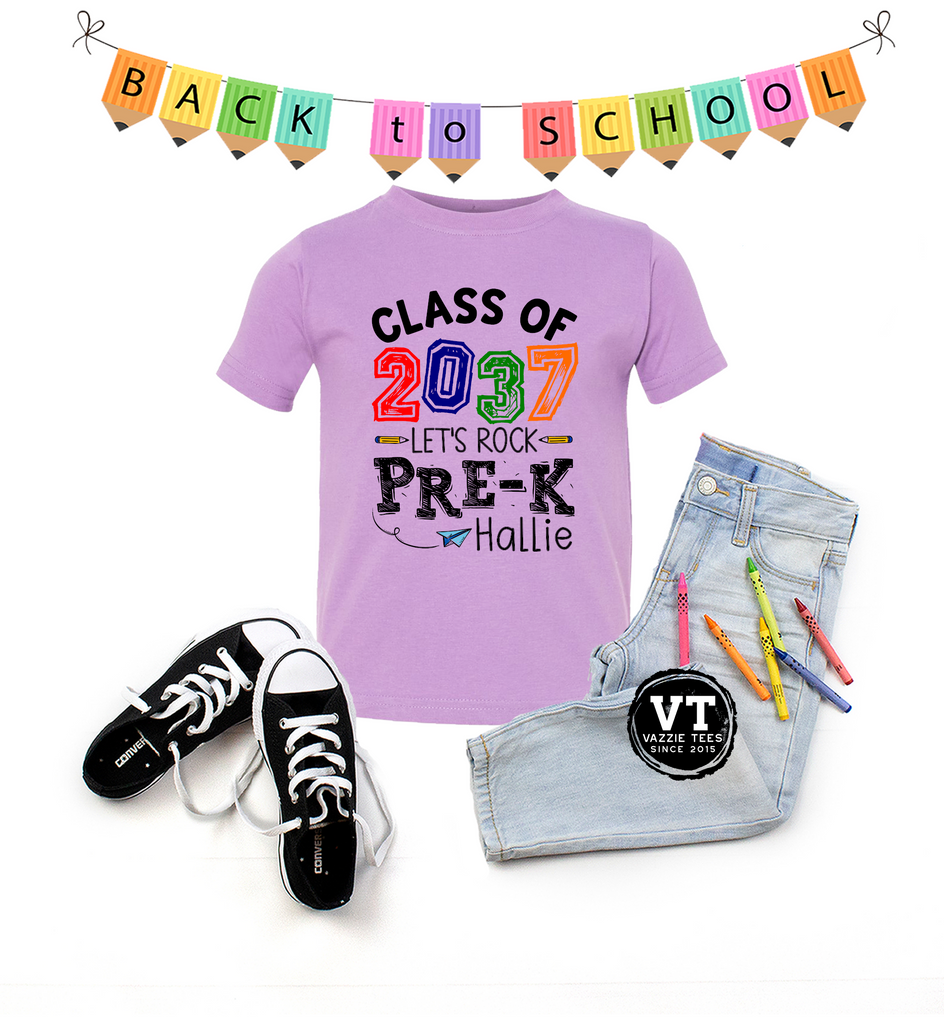 Class of 2037 Let's Rock Pre-K