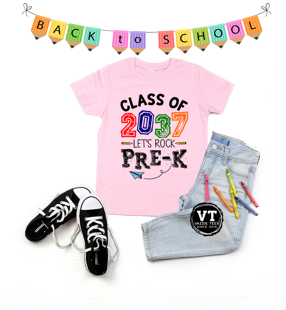 Class of 2037 Let's Rock Pre-K