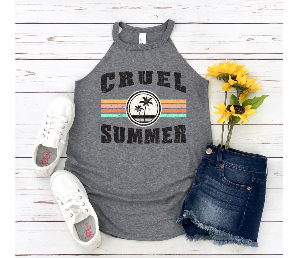 Cruel Summer Rocker Tank Top