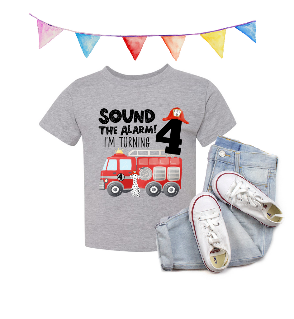 Sound the Alarm I'm Turning 4