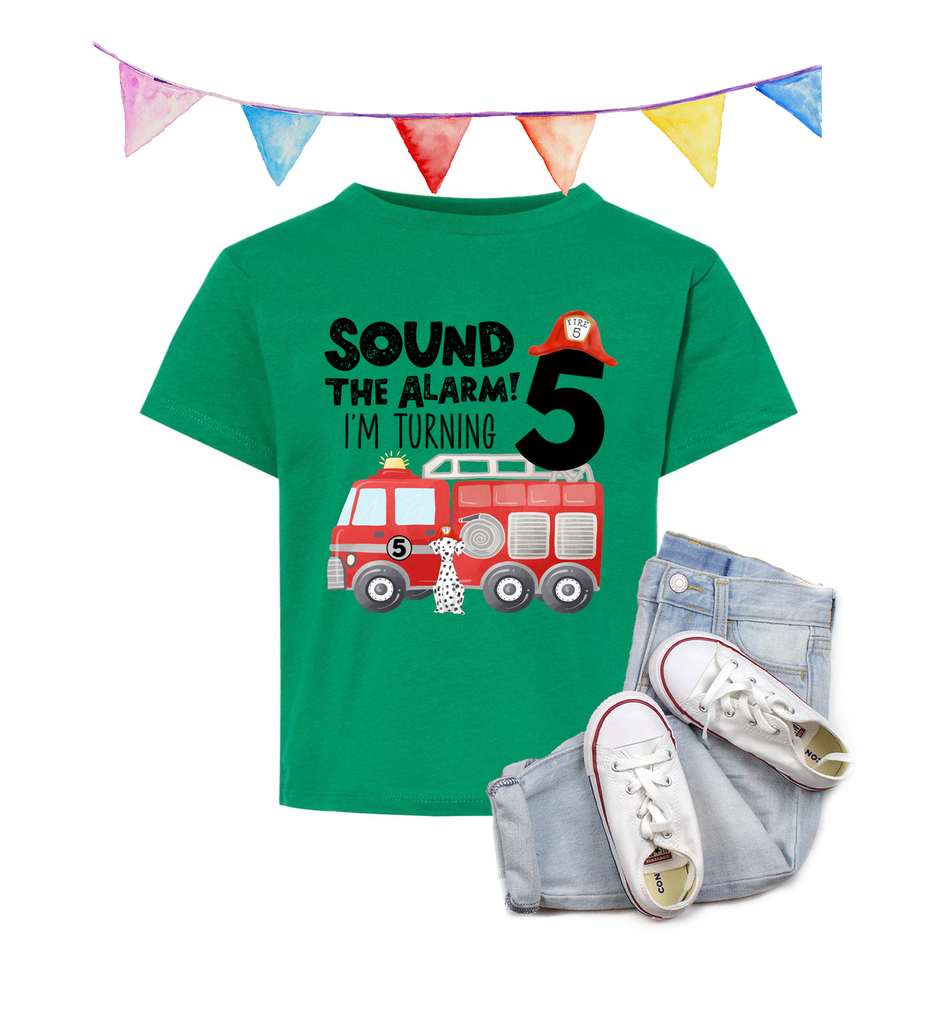 Sound the Alarm I'm Turning 5