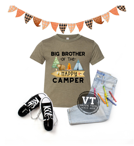 One Happy Camper Personalized Bodysuit